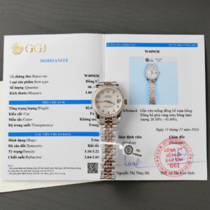 Rolex Rep 11 Watch DateJust MOP Moissanite Diamond Bezel EW 36mm