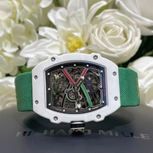 Richard Mille RM67-02 White Carbon Best Replica Watches Weight 37 Grams 38.7×47.52mm