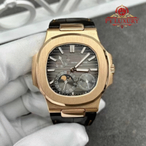 Patek Philippe Replica 1:1 Watch Nautilus 5712R Rose Gold Wrapped 18K GR Factory 40mm