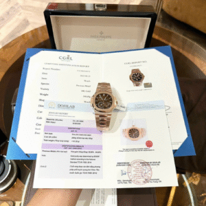 Patek Philippe Replica 11 Watch Nautilus 5712 Rose Gold Wrapped Chocolate Dial GRF 40mm