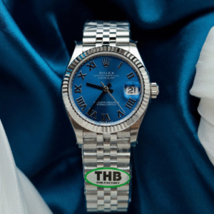 Rolex DateJust Clone Watches Dial Blue Jubilee Strap THB Factory 31mm