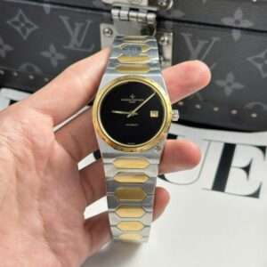 Vacheron Constantin Historiques 222 Two-Tone Black Dial 8F 37mm