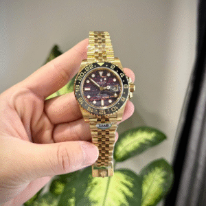 Rolex GMT-Master II 126718GRNR Replica Watch Tiger Eye Stone Dial THB Factory 40mm