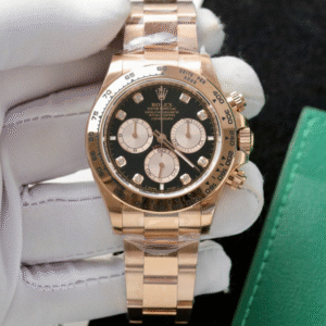 Rolex Daytona 126505 Rose Gold Plated Black Dial 40mm