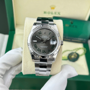 Rolex Datejust 126334-0021 Wimbledon Dial Oyster 41mm