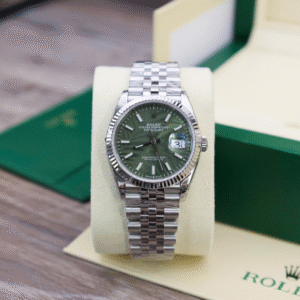 Rolex Datejust 126234-0047 Green Palm Luminous Dial  36mm