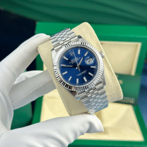 Rolex Datejust 126334 Blue Dial Luminous Fluted Bezel 41mm
