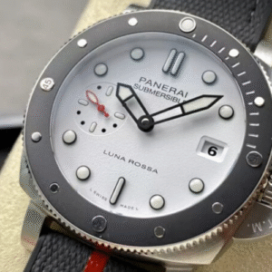 PANERAI PAM1579 REPLICA WATCHES LUNA ROSSA WHITE DIAL VSF 42MM