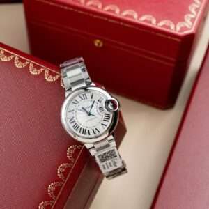 Cartier Ballon Bleu W6920046 White Dial Metal Wire AF Factory