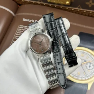 Omega De Ville Prestige Brown Mother Of Pearl Dial Automatic Movement 34mm