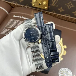 Omega De Ville Prestige Women Blue Dial Automatic Movement 34mm