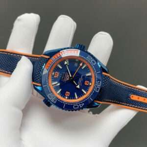 Omega Seamaster Planet Ocean Blue Dial Rubber Strap VS Factory