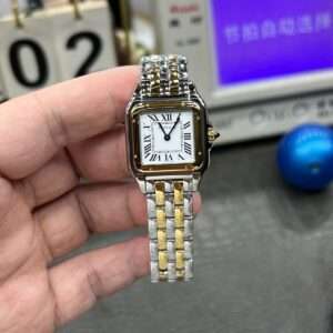 Cartier Panthère Two-Tone Yellow Gold Woman's Watch