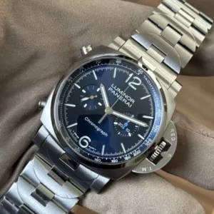 Panerai Double Face Stainless Steel Blue Dial